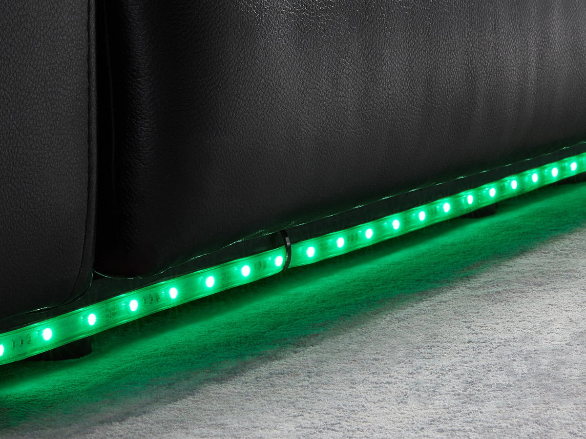 Maxwell Modular Theatre Sofa - Black