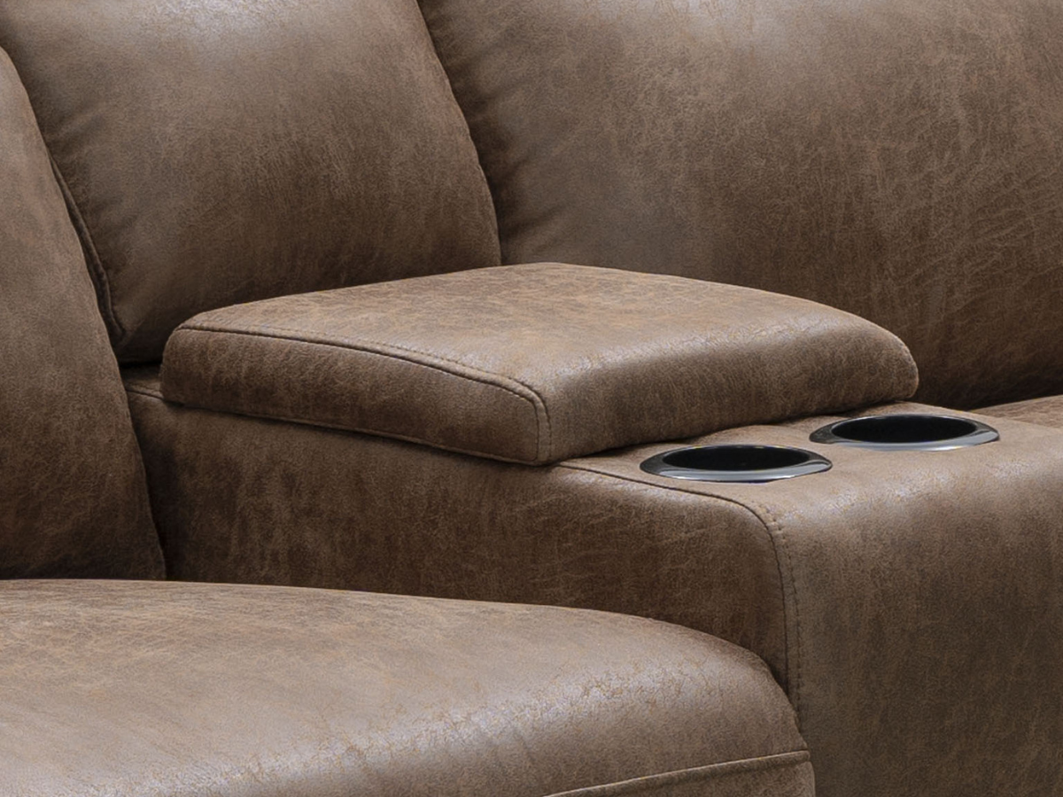 Lawrence Fabric Reclining Sofa Set