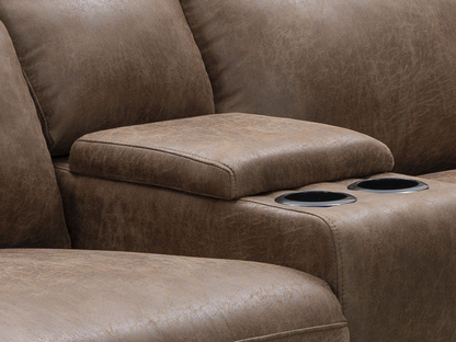 Lawrence Fabric Reclining Sofa Set
