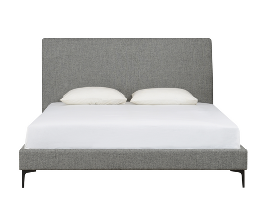 Evella Upholstered Bed - Gray - King
