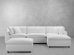 White Living Seating Sets