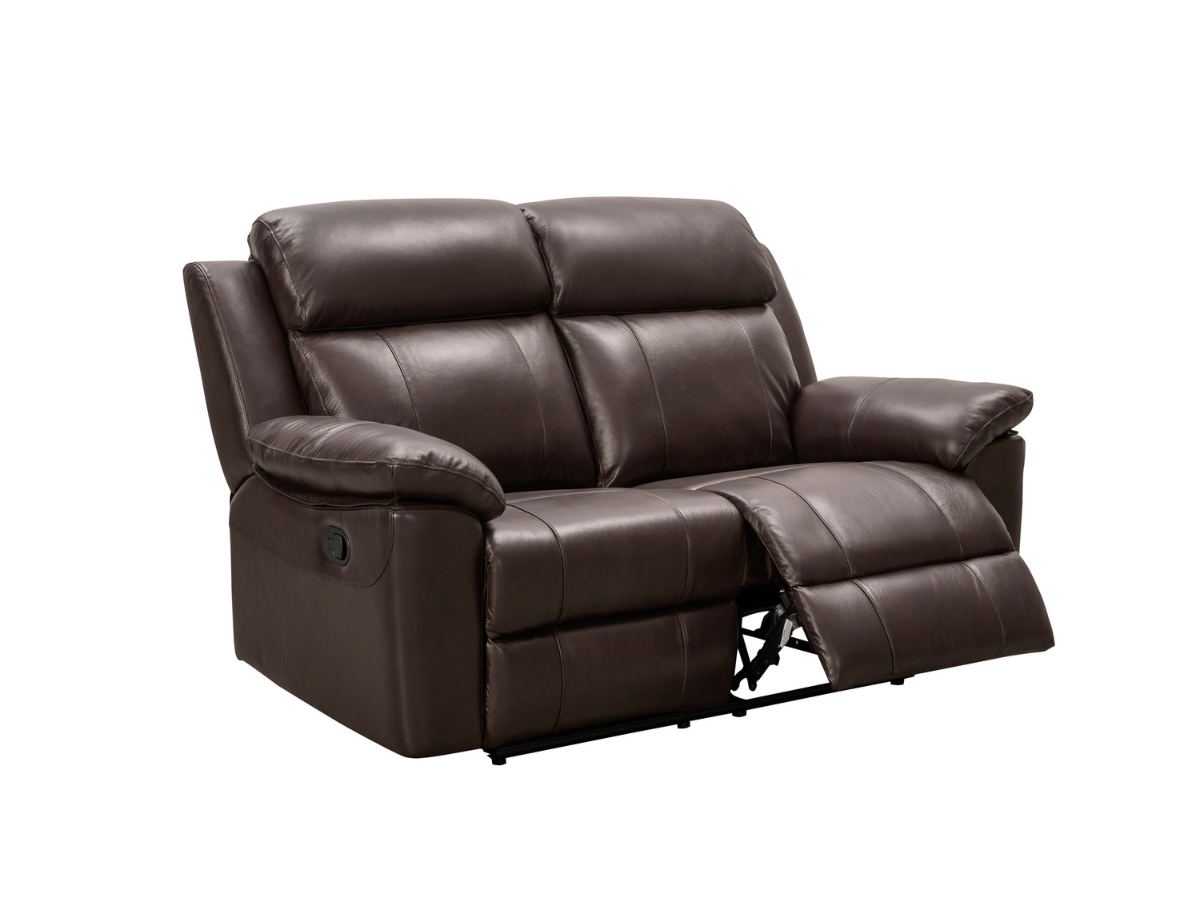 Braylen Top Grain Leather Reclining Loveseat