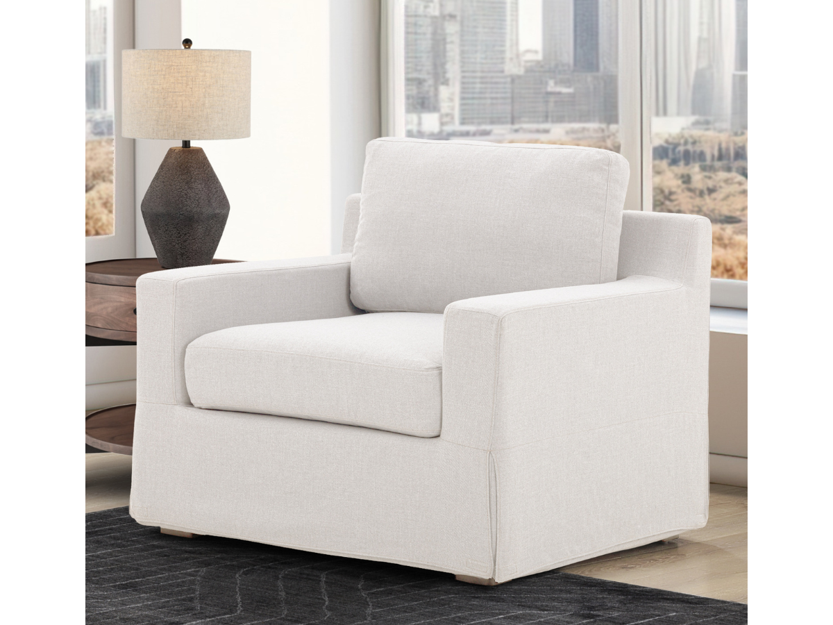 Rosalina Fabric Slipcover Chair