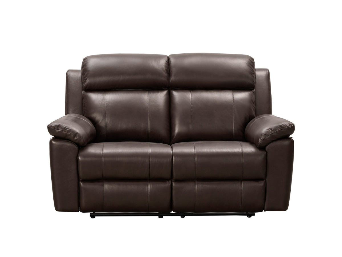 Braylen Top Grain Leather Reclining Loveseat