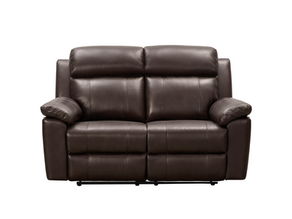 Braylen Top Grain Leather Reclining Loveseat