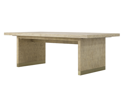 Bacara Modern Classic Wood Brushed Extendable Dining Table