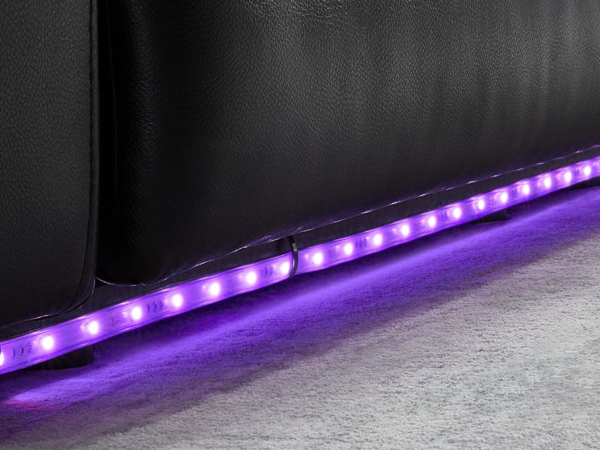 Maxwell Modular Theatre Sofa - Black