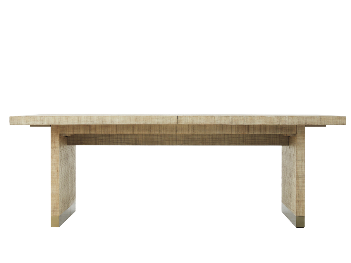 Bacara Modern Classic Wood Brushed Extendable Dining Table