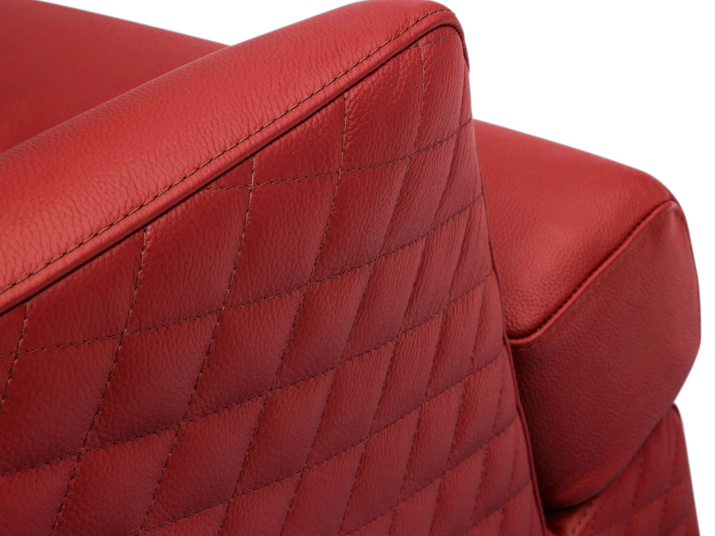 Belfield Top Grain Leather Swivel Chair