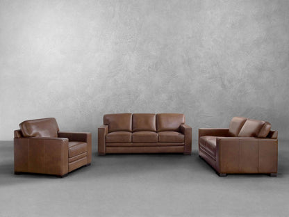 Astoria 3-pc Leather Sofa Set