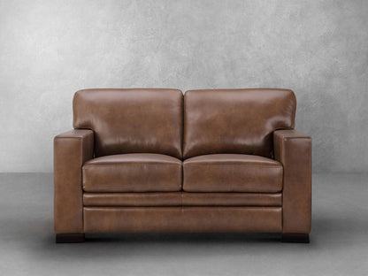 Astoria Leather Loveseat