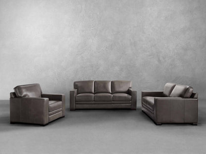 Astoria 3-pc Leather Sofa Set