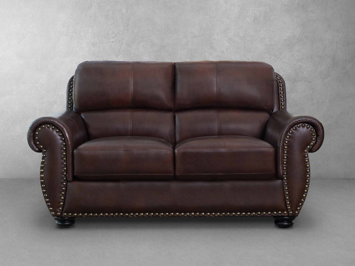 Austin Leather Loveseat