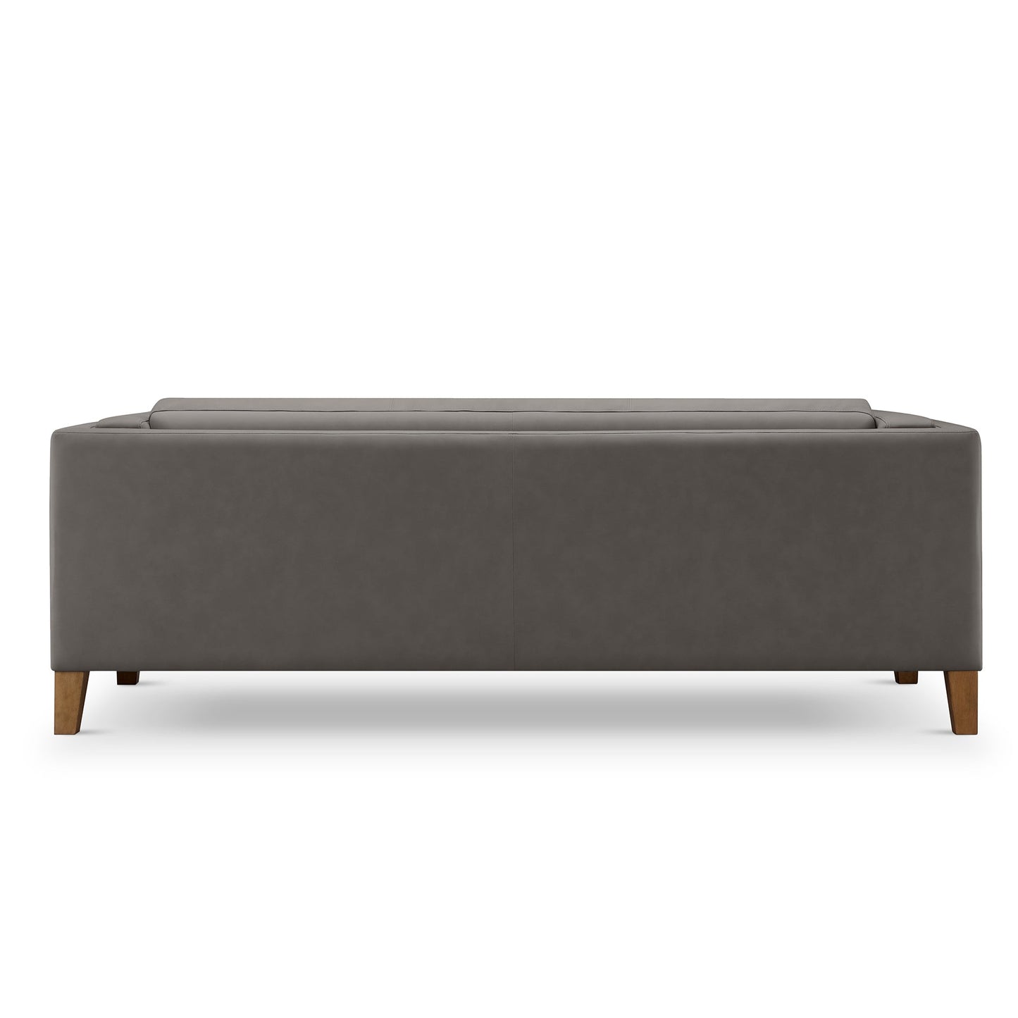 Boyd Top Grain Leather Sofa - Gray