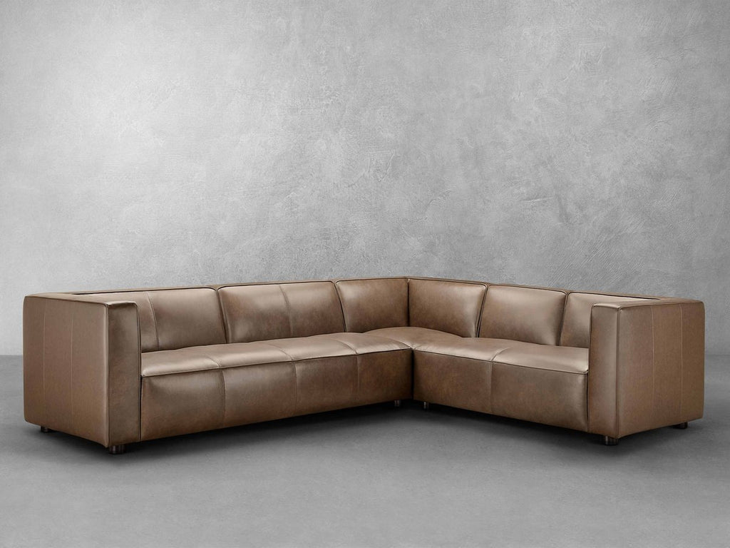 Abbyson erica leather deals sectional