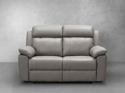 Braylen Top Grain Leather Reclining Loveseat