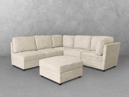 Brentwood 6-pc Fabric Modular Sectional