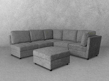 Brentwood 6-pc Fabric Modular Sectional