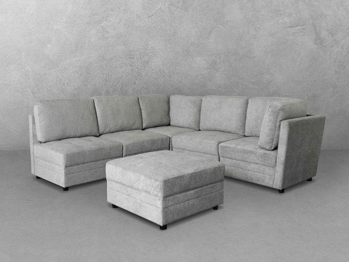 Brentwood 6-pc Fabric Modular Sectional