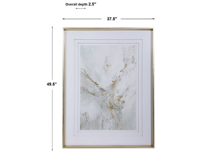 Abbyson Home Effervescent Framed Abstract Print