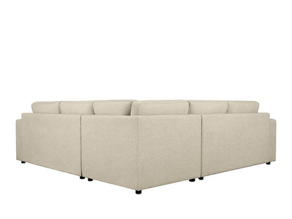 Elliot Fabric Sectional - Beige