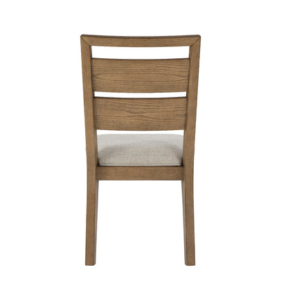 Evelyn Solid Wood 7PC Dining Set, Brown