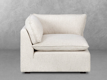 Luxe Boucle Corner Chair, Oat