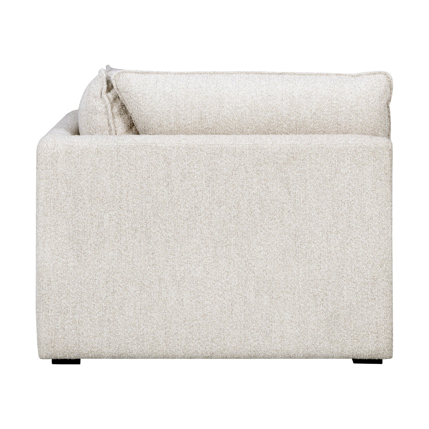 Luxe Boucle Corner Chair, Oat