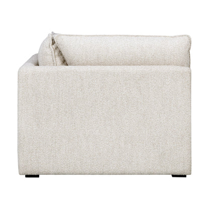 Luxe Boucle Corner Chair, Oat