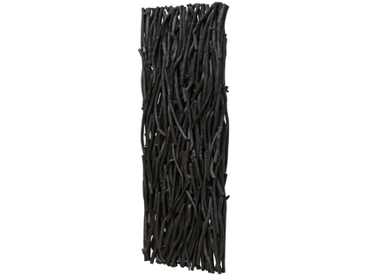 Abbyson Home Glint Black Wood Wall Decor