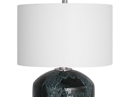 Abbyson Home Heatherly Deep Green Table Lamp