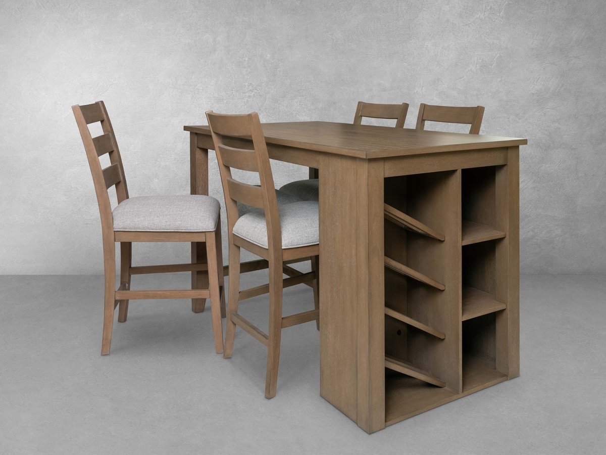 Kaylen 5-pc Dining Set with Storage