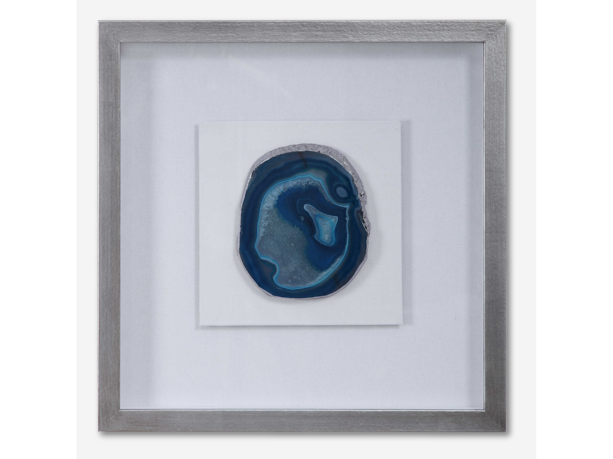 Abbyson Home Keen Blue Stone Shadow Box