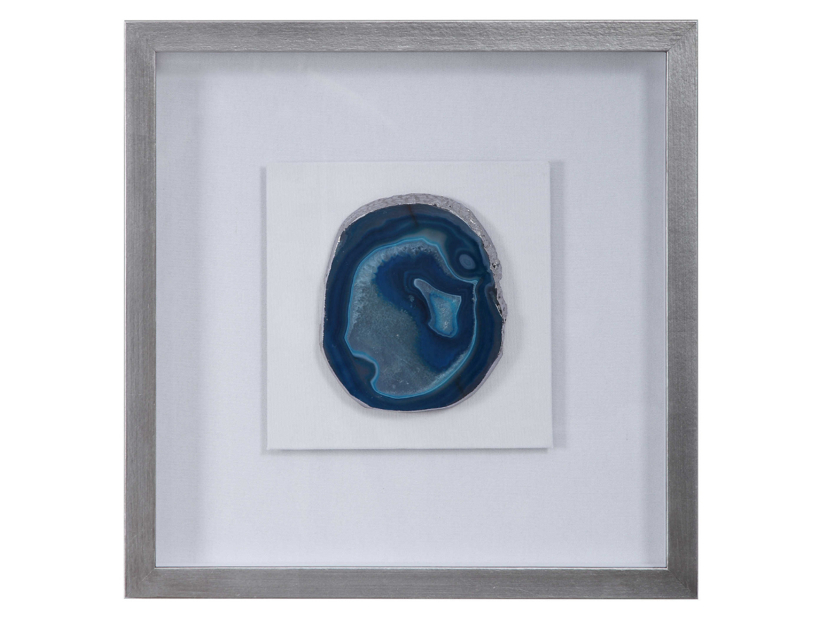 Abbyson Home Keen Blue Stone Shadow Box