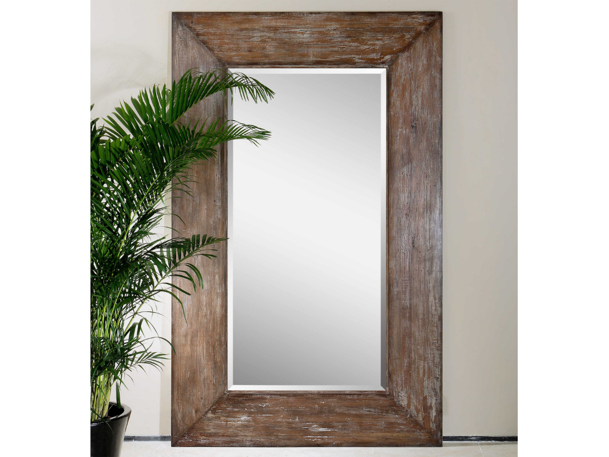 Abbyson Home Lamia Large Wood Mirror