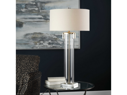 Abbyson Home Magna Tall Cylinder Lamp