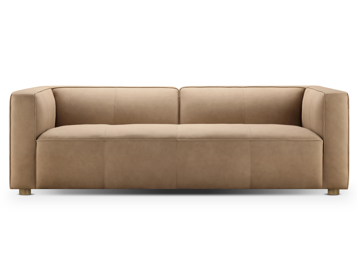 JoJo Fletcher Matteo Nubuck Leather Sofa