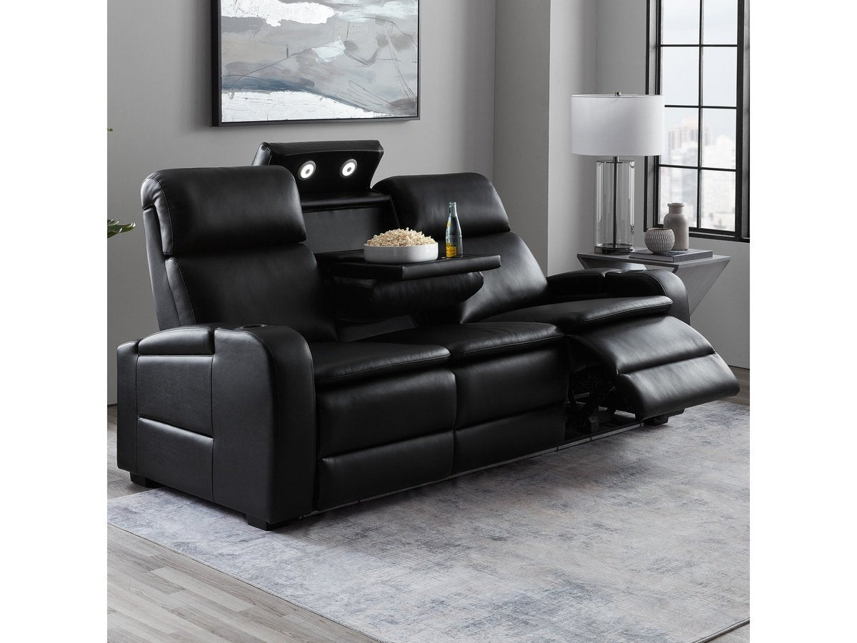 Maxwell Modular Theatre Sofa - Black