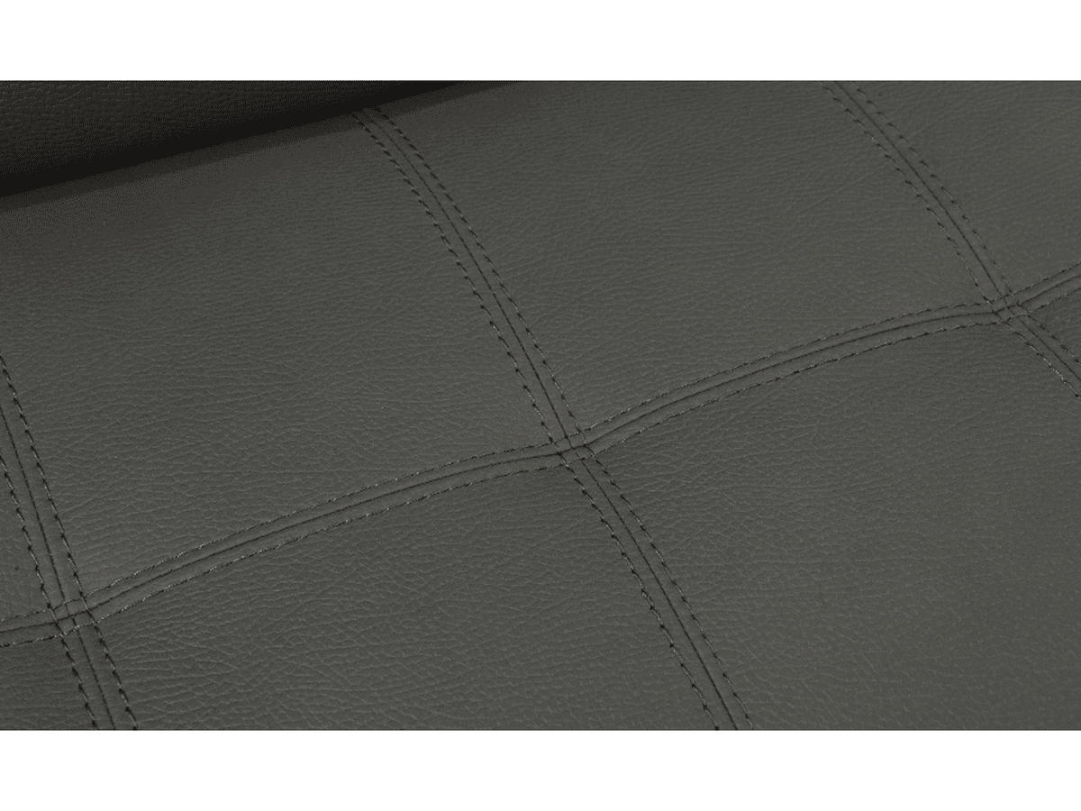 Miami Fabric Storage Sectional with Pullout Bed - Dark Gray