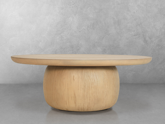 Pauline 46"W Oak Coffee Table - Blonde
