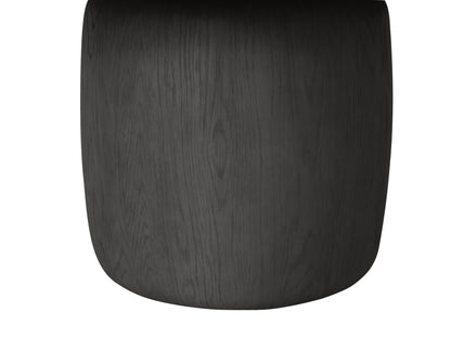 Pauline Oak Oval Dining Table 78" - Black