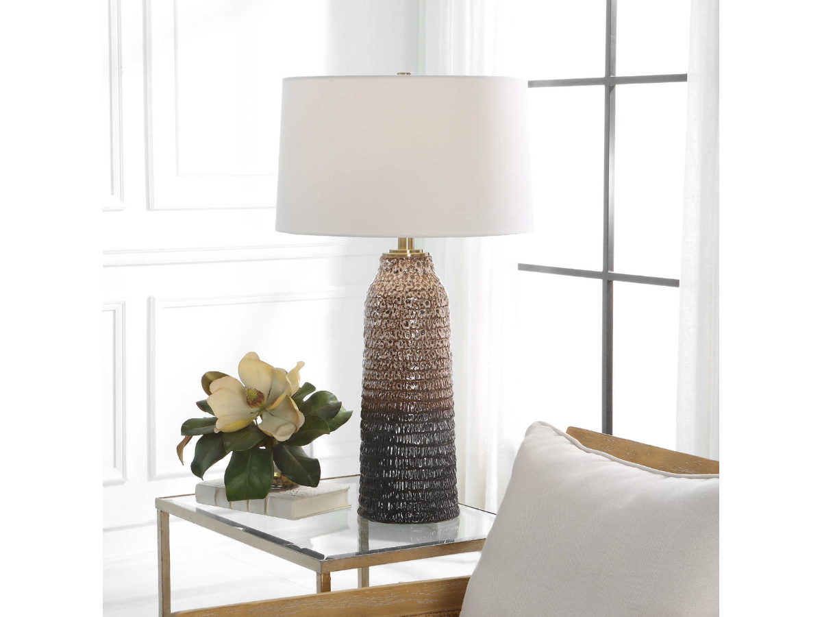 Abbyson Home Pompa Mottled Table Lamp