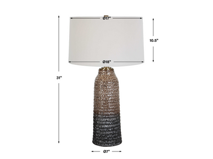 Abbyson Home Pompa Mottled Table Lamp