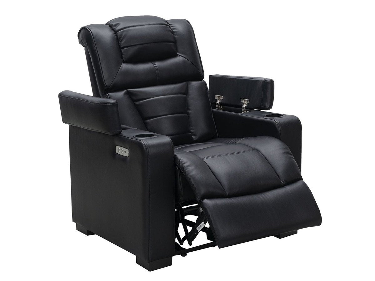 Galaxy Theatre Power Recliner, Black Default Title