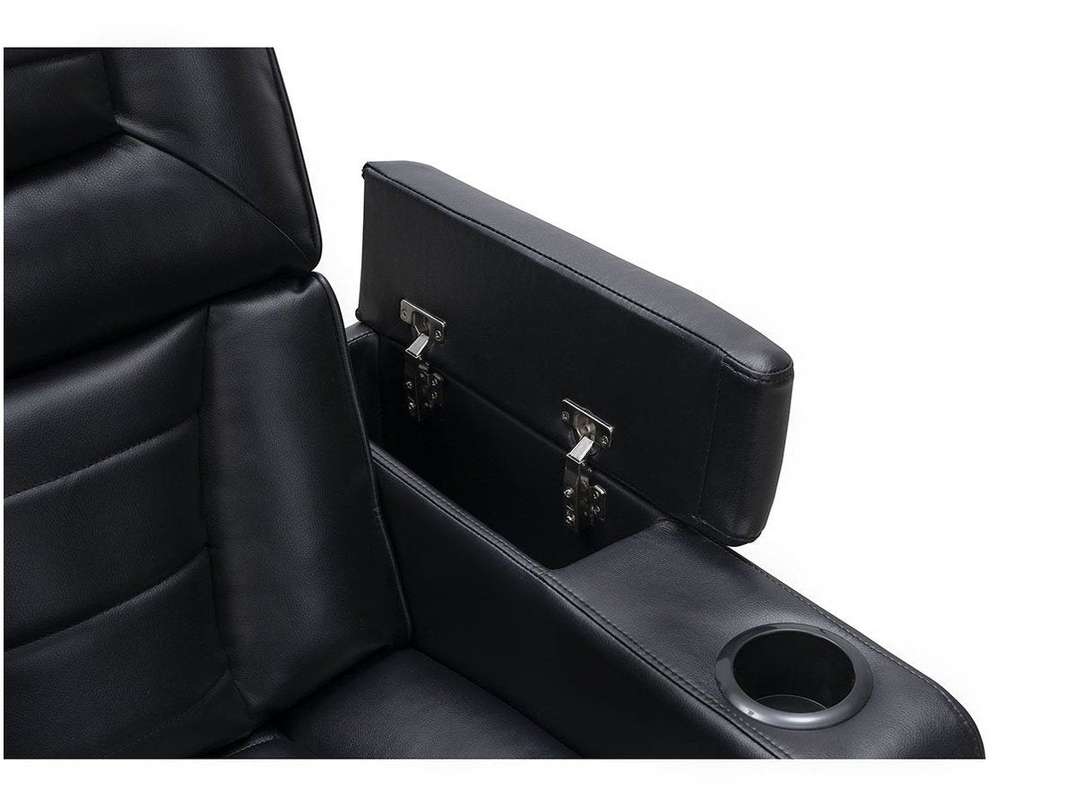 Galaxy Theatre Power Recliner, Black Default Title