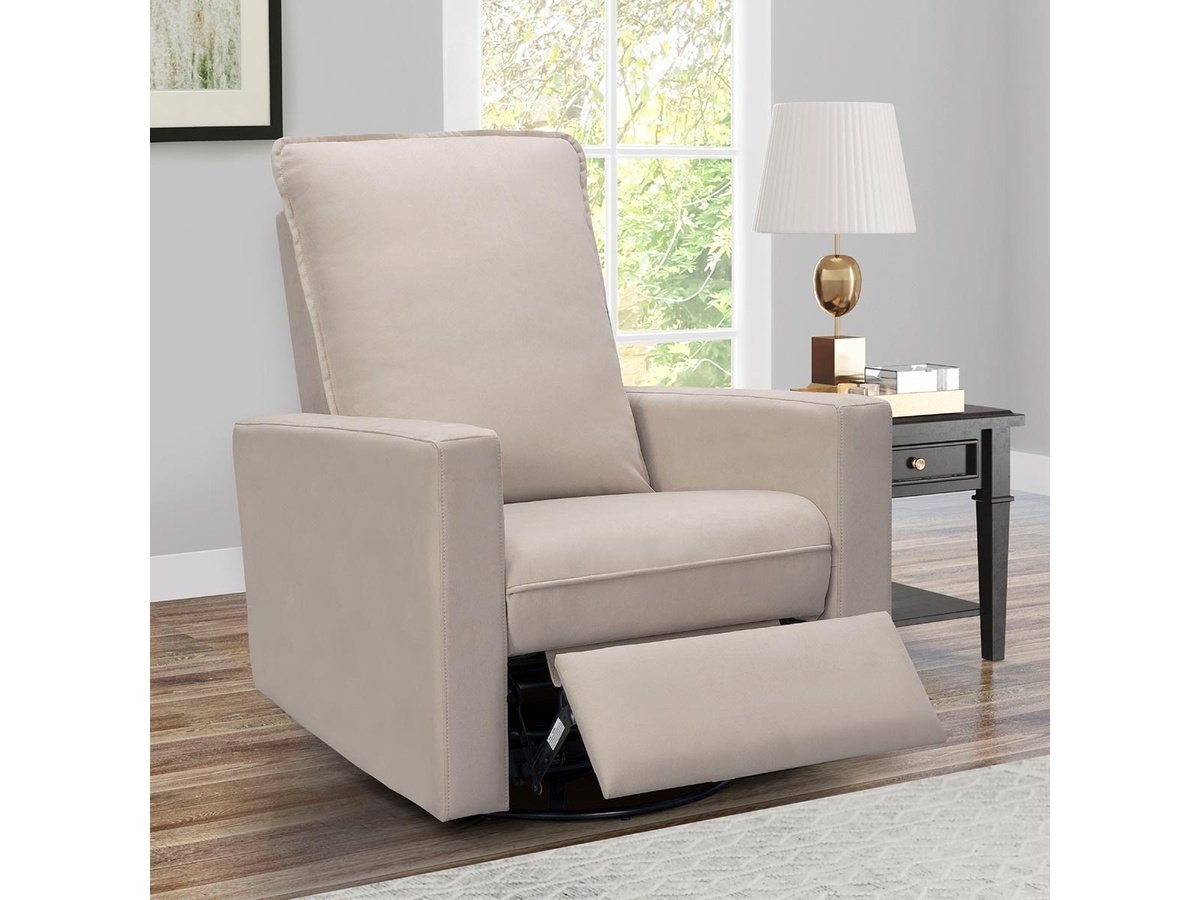 Abbyson living emma nursery swivel glider recliner best sale