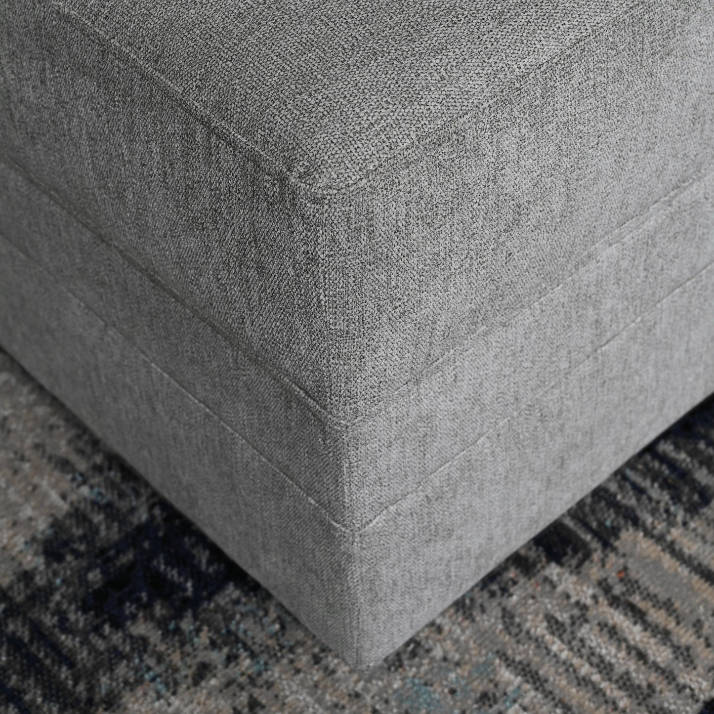 Brentwood 3-pc Fabric Modular Sectional - Gray (No Ottoman)