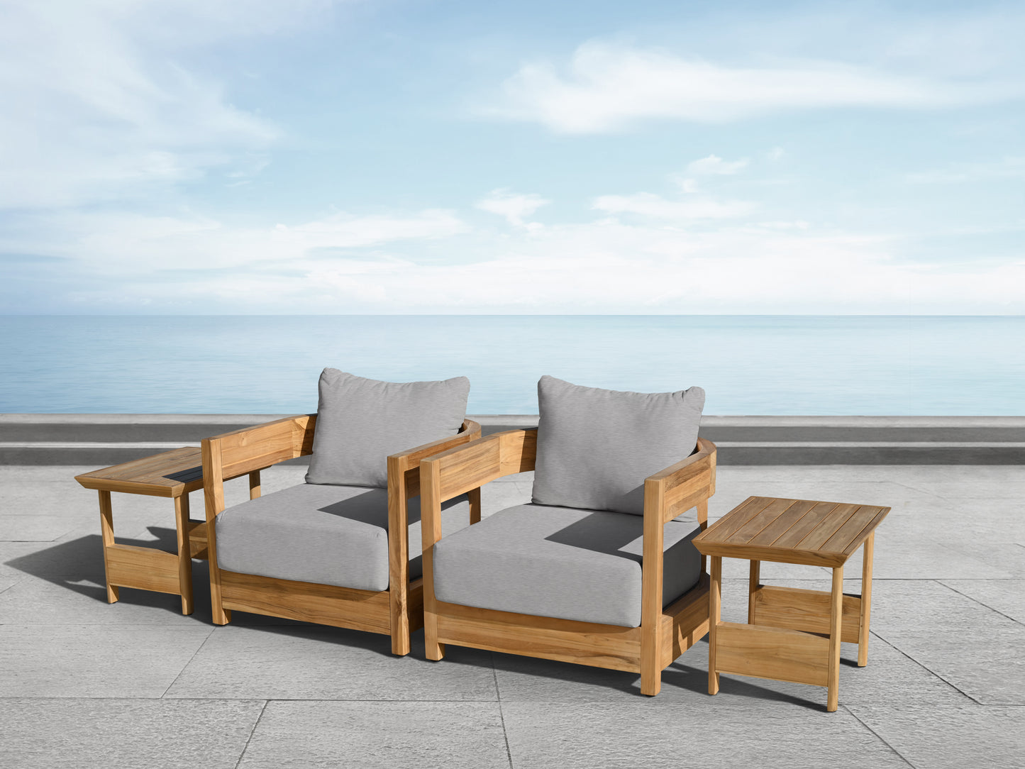 Santino® Outdoor 4-Piece Seating Set