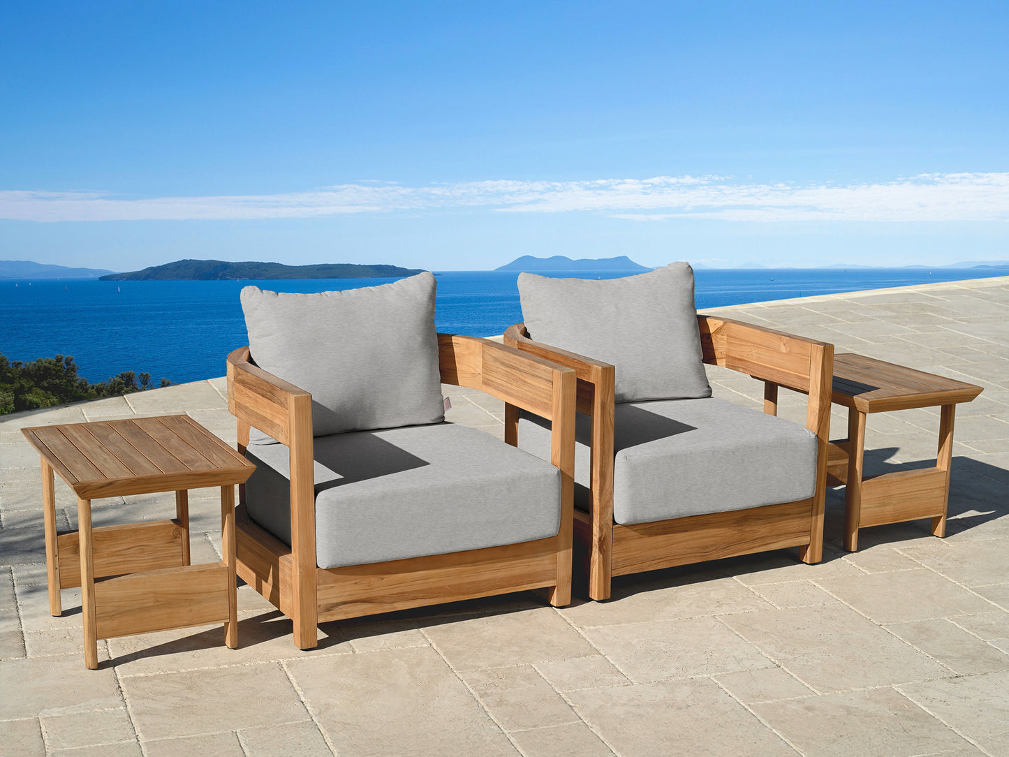 Santino® Outdoor 4-Piece Seating Set