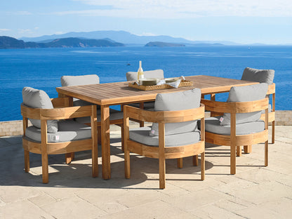 Santino® Outdoor 7-Piece 74" Dining Set